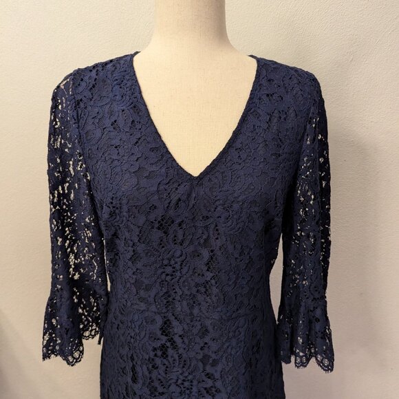 Draper James Bell Sleeve Lace Dress - Picture 5 of 10